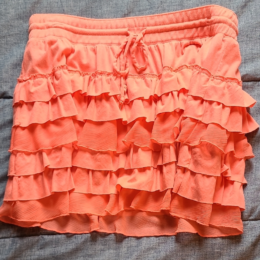 Women's Vibrent Ruffled Skirt